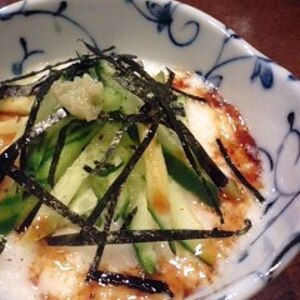 小鉢レシピ◇とろろ胡瓜